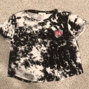 LA Hearts Tie Dye Tee